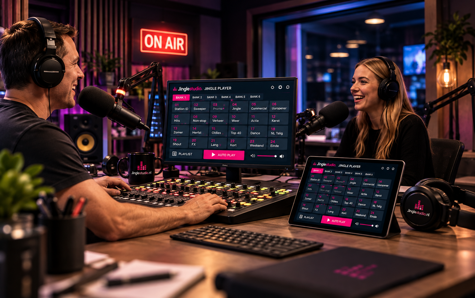 Jinglestudio radiostudio