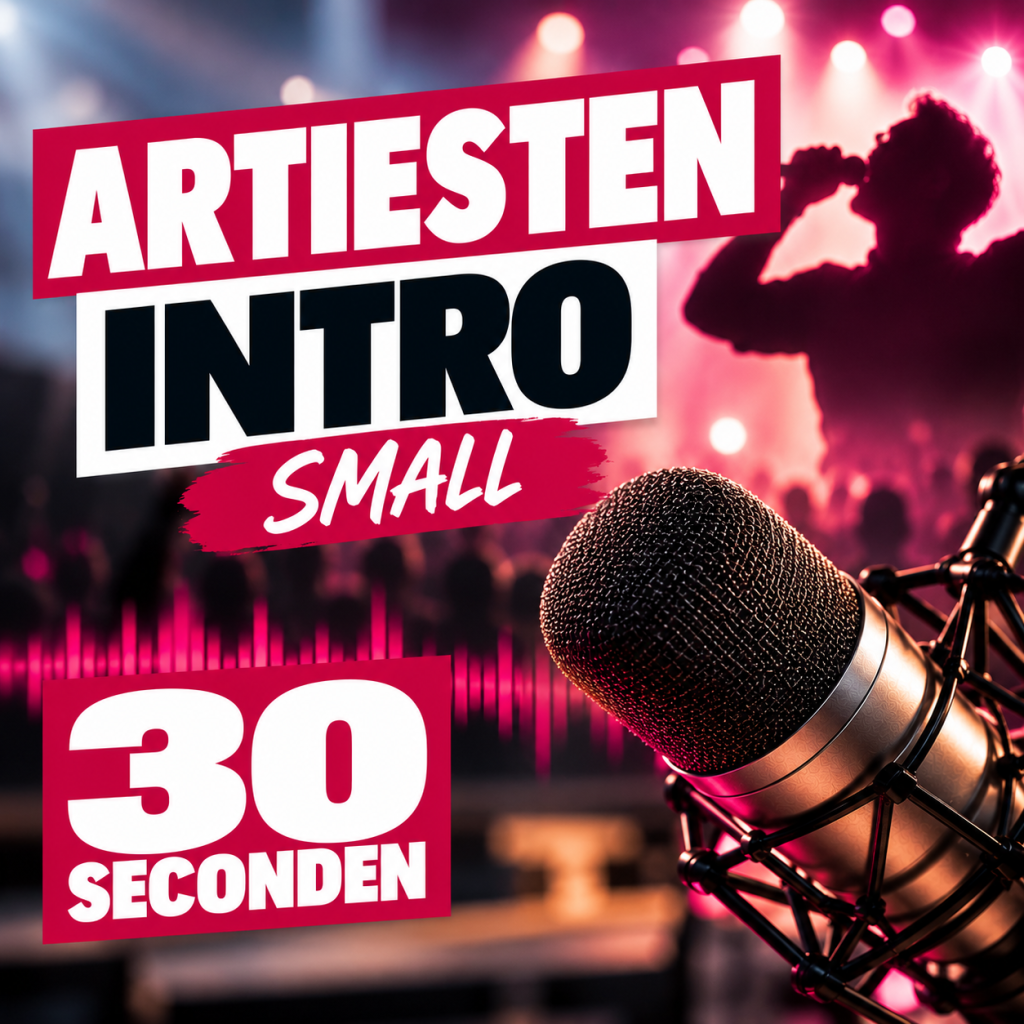 Artiesten Intro Small – professionele artiestenintro van 30 seconden